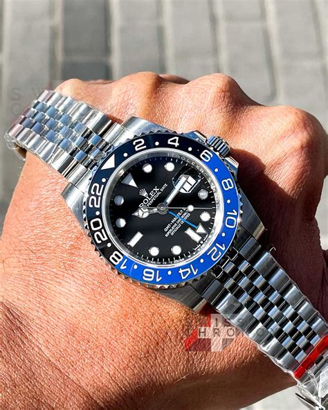 rolex gmt master ii batman jubilee review|rolex gmt master 11 batman.